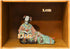 iLAND Large Wooden Display Box for Collectibles, Diorama Case, Quick-build Unfinished 15.7“ x 11” x 11“