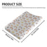 Boho Sunshine Rainbow Changing Pad Cover Colorful Rainbow Sun Changing Table Sheets Cover for Boy Girl Rainbow Soft Breathable Stretch Fitted Baby Changing Pad Mats Covers 32''x16''