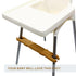 K&G foot rest High Chair Footrest, Adjustable Non-Slip Natural Wooden Foot Rest for Baby HighChair Footrest, Foot Rest