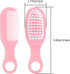 Set, 1 Set Healifty Newborn Baby Comb Baby Hair Brush and Comb Newborn Infant Massage Hair Brush Comb Kit for Toddler