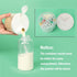 Accmor Baby Formula Dispenser On The Go, Non-Spill Rotating Four-Compartment Formula Container to Go, Milk Powder Kids