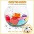 teytoy Texture Sensory Bean Bags Toys for Autism, 12 Fidget Sensory Shape Toys for Infant Development