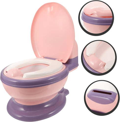 DOITOOL Cushion Portable Potty Training Toilet Kids Potty Newborn Products Elder Upholstered Large