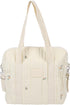 Large Diaper Bag Tote, Cotton Cute Diaper Bag with Stroller Hooks, Portable