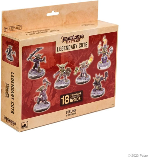 WizKids Pathfinder Legendary Cuts: Goblins Miniatures