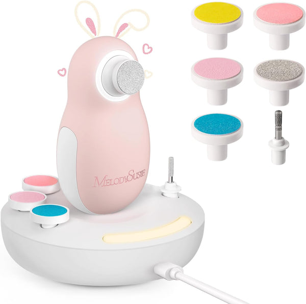 MelodySusie Baby Electric Nail File Kit, PC20F Rechargeable & Safe Nail Trimmer