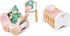 Tender Leaf Toys - Dovetail Dollhouse Accessories - Detailed Wooden Furniture Sets
