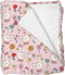 Selgkds Cute Geese Boho Flowers Baby Blankets for Girls Boys Infants Toddler Crib