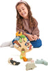 Tender Leaf Toys Stacking Forest - Wooden Animal Balancing Game for Children, Manual Dexterity for Ages 18 Months+