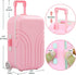 Windolls 18 Inch Set, Doll Suitcase Travel Luggage Play Accessories, Doll Clothes Accessories Carrier Storage Case