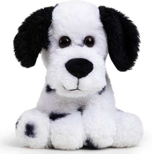 Mini Dalmatian Stuffed Animal - Small Dalmatian Puppy Dog Plush Toy Gift for Kids, 7 inches