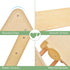 Set 3 1 OLAKIDS Pikler Triangle in Climbing Toys for Toddlers Foldable Wood Montessori Baby Jungle Gym with Ramp Ladder