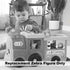 Replacement Zebra Figure for Fisher-Price Little People - Big ABC Animal Train Playset, HCL79 and GFL22