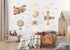 Generic Airplane Hot Air Balloon Boho Wall Decal - Kids Room Wall Art