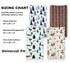 Jola's House 4 Pack Set Changing Pad Covers Woodland Forest Animals Wood Neutral Unisex Fitted Baby Changing Pad Cover