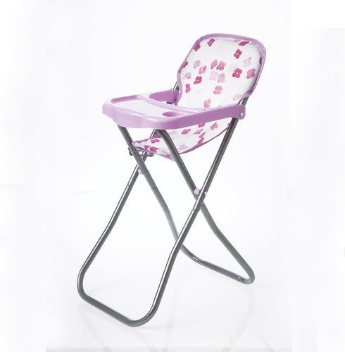 Manhattan Toy Baby Stella Blissful Blooms High Chair Play Set for 12" and 15" Soft Dolls