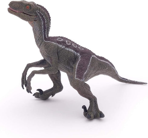 Papo The Dinosaur Figure, Velociraptor, Multicolor
