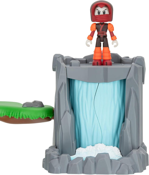 Ninja Legends Valley Playset - Action-Packed Playset with Five Interactive Zones, Two Figures, Accessories, Virtual