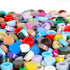 5400PCS Pixel Bricks, 1X1 Round Plates with 54 Colors and 2 Pack 10”x10” White Peel-and-Stick Baseplates Kit