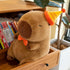 Cute Birthday Capybara Plush - 12 Inch Kawaii Stuffed Animal Toy for Kids Birthday Gifts and Party Decoration