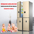 4 Pack Refrigerator Locks with 8 Keys, Child Safety Fridge Lock, Mini Fridge, File Drawer, Toilet Seat Lock with Strong