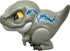 Jurassic World Bite Club Collectible Figure - Velociraptor 'Blue' Chubby Stylized Dinosaur Approx 4-Inch Figure with