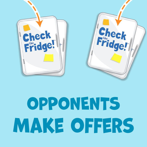 Melon Rind Check The Fridge Math Game for Kids, Educational Fun Card Game for 3-6 Players, Ages 8+