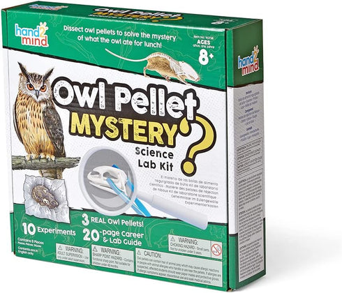 hand2mind 8-12, 10 Animal Science Kit for Kids Kids Science Kit with Fact-Filled Guide, Learn About Animal Biology