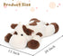 (20" 3.3 lbs) Weighted Cow Stuffed Animal Soft Weighted Plushes Cute Cow Plush Toy Birthday Gifts for Boys Girls Kids