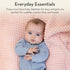 100% 40" 40" Cozy Bella Tunno Waffle Baby Blanket, Cotton, Soft, Breathable & Lightweight, x Swaddle Blanket