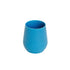 ezpz Tiny Cup (Blue), 100% Silicone Training Cup for Infants, 4 months +, Baby-led Weaning Essentials
