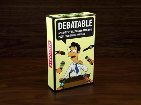 Mindmade Debatable - Fun Argumentative Party Card Game