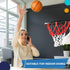 Amarlozn 6" Toddler Mini Basketball for Basketball Hoop, Small Inflatable Replacement Balls, 3 PCS Rainbow