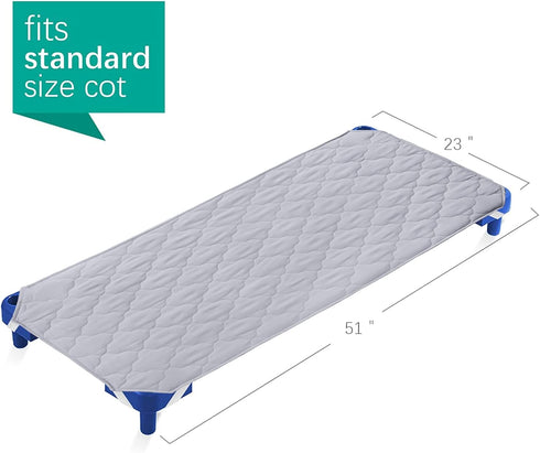 23" 51", Cot Sheet for Standard Size Daycare/Pre-School Cot Kids Nap Mat Sheet x Childrens Naptime Cot Sheet