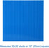 LVHERO Classic Baseplates for Building Bricks, 10" x 10", Pack of 16 (Blue)