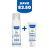 Mustela Baby Cradle Cap Bundle, Natural Shampoo & Cradle Cap Cream with Avocado, 2 Piece Set