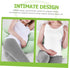 Levemolo U-Shaped Pregnancy Pillow Lumbar Support Multi-Functional Maternity Waist Pad for Side Sleeping Comfortable