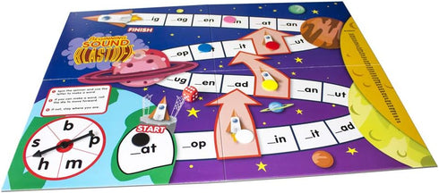 Junior Learning Different Letter Sound Games, Set of 6, Multi (JL400)
