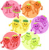 (Set 48) 6 ArtCreativity Mini Bendable Fruit Toys of Fruit Party Favors Fidget Toys - Assorted Designs Bendy Toys