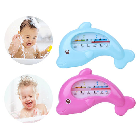 Fidt Baby Bathing Water Thermometer Dolphin Shape Water Temperature Tool Infants Toddler Shower Safety Thermometer