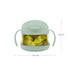 Ubbi Tweat No Spill Snack Container for Kids, BPA-Free Toddler Snack Container, Sage & Blue