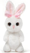 Bearington Bunni Big Head Bunny Plush, 8 Inch White Stuffed Animal