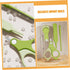 Trimmer Set Nail Kit with Nail Clippers and for Newborns Grooming Portable Travel Healthcare in Green