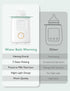 Momcozy Baby Bottle Warmer for Breast Milk Formula Food, Fullest Nutrients Preserved, Fast Heat, Night Light