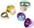 (50-Pack) 2" The Dreidel Company Prefilled Easter Eggs with Assorted Toys - Colorful Bright Plastic Easter Eggs