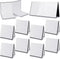 Zhanmai 10 Pcs Blank Game Board, Quad Fold Dry Erase for DIY Game Entertainment Activities, 18 x 18 Inches