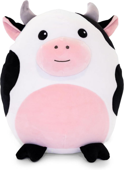 Snuggaboos Daisy The Cow Squish: 13-Inch Original Super Soft Plush Pillow Toy