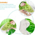 Toddmomy Baby Swaddle Blanket Cabbage Photo Blankets with Hat, Unisex Blankets for Newborn Toddler Green