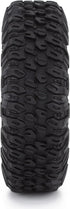 4Pcs 85mm Soft Rubber Terrain Wheel Tires Set for 1/10 RC Crawler Car Axial AX90069 D90 TF2 Tamiya CC01