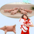 CHELEI2019 15.7" Pink Pig Stuffed Animal, Piggy Plush Toy Hugging Pillow for Kids